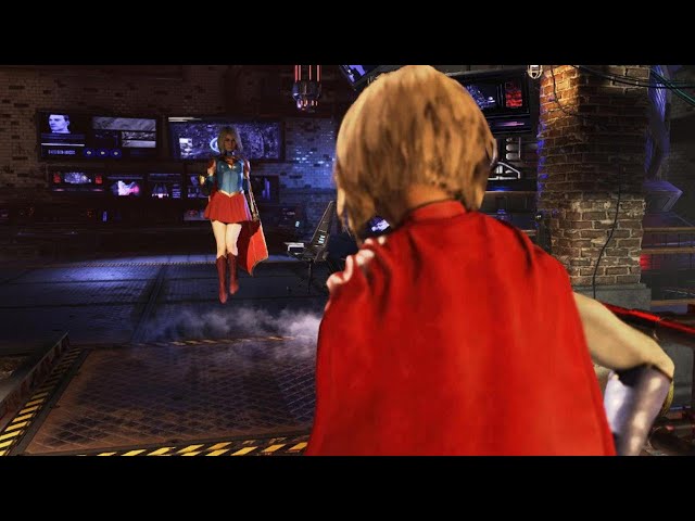 (Injustice 2: Legendary Edition) Supergirl vs Powergirl at MAXIMUM ai difficulty