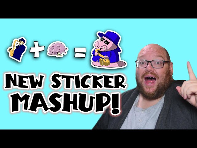 Blobfish Meets Jazz in This New Sticker Mashup!