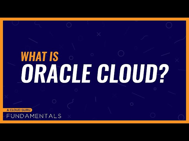 What is Oracle Cloud?