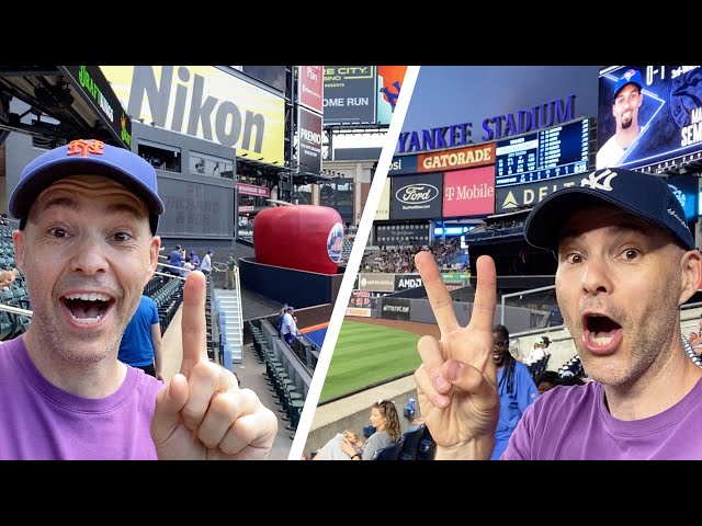 Attending FOUR MLB GAMES in ONE DAY at two stadiums!! (Citi Field & Yankee Stadium)