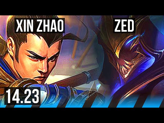 XIN ZHAO vs ZED (MID) | 6/1/2 | KR Diamond | 14.23