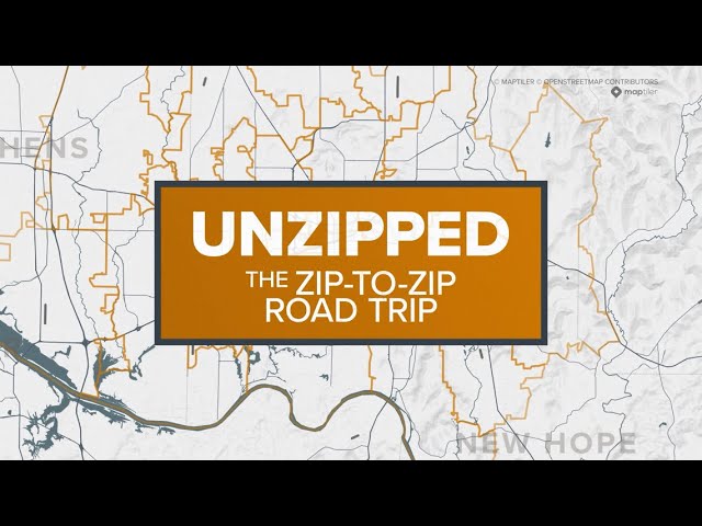 UNZIPPED: The Zip-to-Zip Road Trip