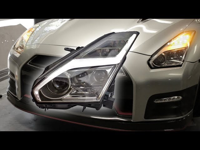 Are these NEW $2300 Nissan GTR aftermarket LED Bolt Headlights as good as OEM?