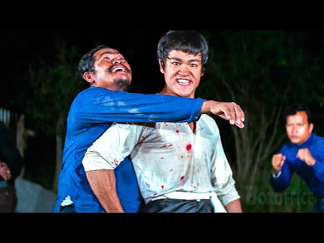 Bruce Lee's First Big Fight in Cinema | The Big Boss | CLIP