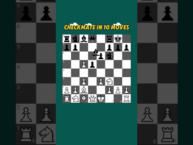 Checkmate in 10 Moves | How to win Fast