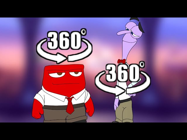 360º VR Inside out 2 fan animation Part 8