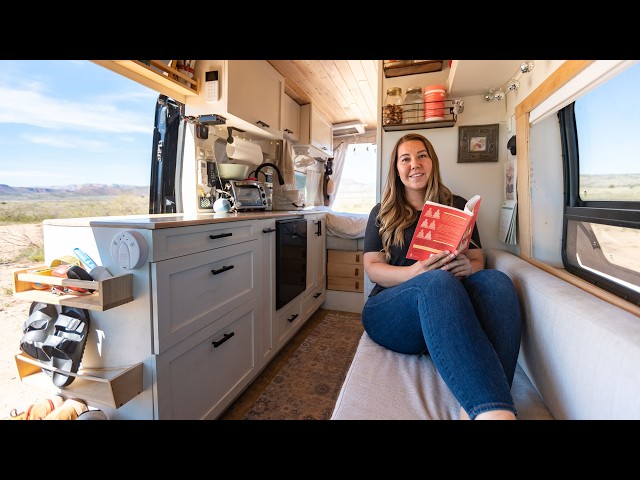 She Built Her Dream Tiny Home on Wheels - Solo Female Van Life