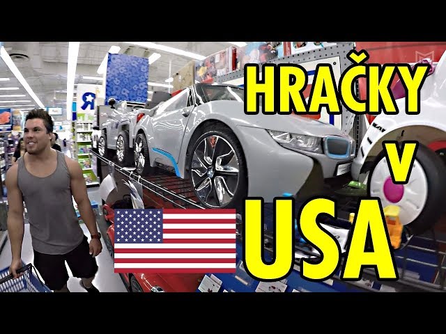 HRAČKY v USA | DRONY a MINECRAFT pro DĚTI w/KamFIT