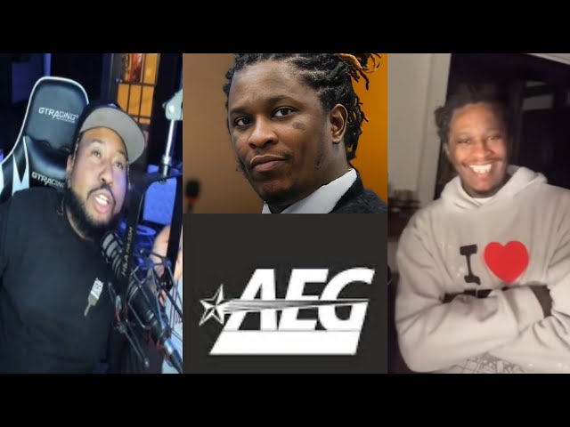 Thug vs AEG! Akademiks breaks down Young Thug getting sued by AEG after he sold his Catalog in 2021!