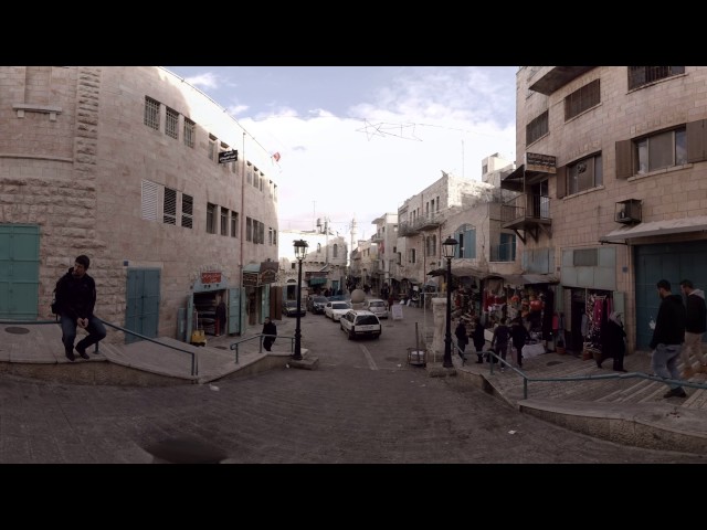 360 video: Bethlehem Old City, Bethlehem, Palestine