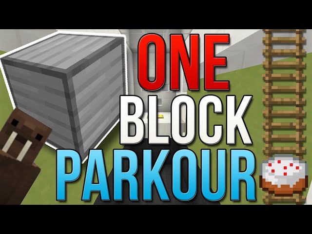 Minecraft : ONE BLOCK PARKOUR : Vihtic Turns To Stripping (Parkour/Funny Moments)