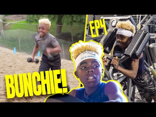 13 Year Old Prodigy Bunchie Young Does IMPOSSIBLE WORKOUTS! Gets NFL Training & A BIG SURPRISE!?