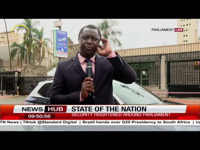 State of the Nation: Security heightened around parliament