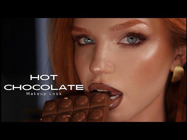 Hot Chocolate Makeup Look + body makeup and perfumes