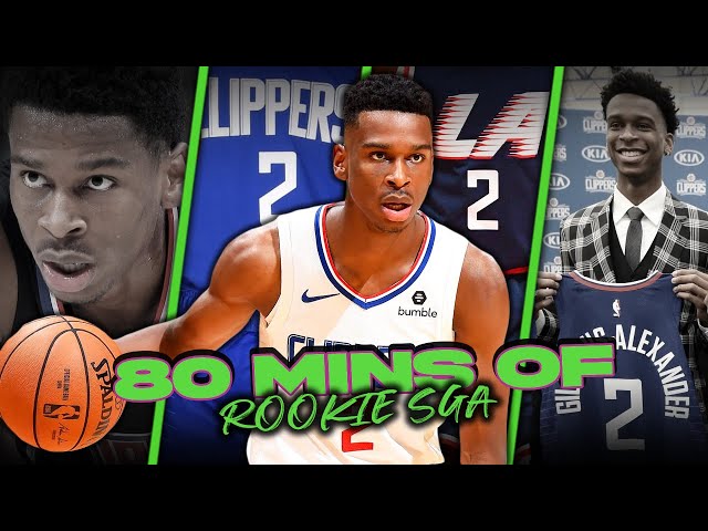 1 Hour Of Rookie Shai Gilgeous-Alexander Highlights 🔥