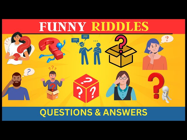 Riddles and brain teasers/ Funny riddles with answer/ question and answer in English/