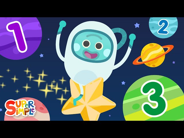 8 Little Planets | Counting Song With The Bumble Nums! | Super Simple Songs