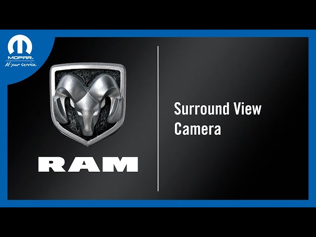 Surround View Camera | How To | 2022 Ram Trucks