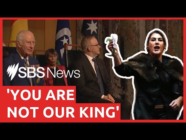 King Charles III heckled by Indigenous senator Lidia Thorpe in Australian Parliament