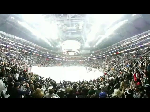 LA Kings Win in shootouts 360 VR view vs Anahiem Ducks