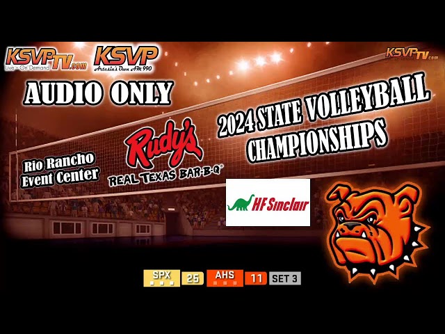 AUDIO ONLY: #10 Artesia Volleyball vs. #1 St. Pius X Championship Game