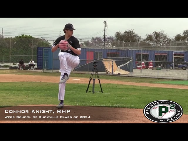 Connor Knight Prospect Video, RHP, Webb School of Knoxville Class of 2024