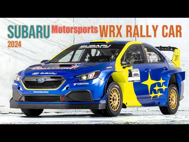 2024 Subaru Motorsports WRX Rally Car