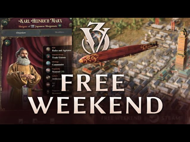 Victoria 3 - Play for Free This Weekend