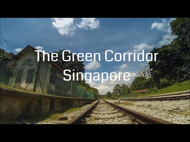 The Green Corridor, Singapore - Timelapse, Aerial Photography