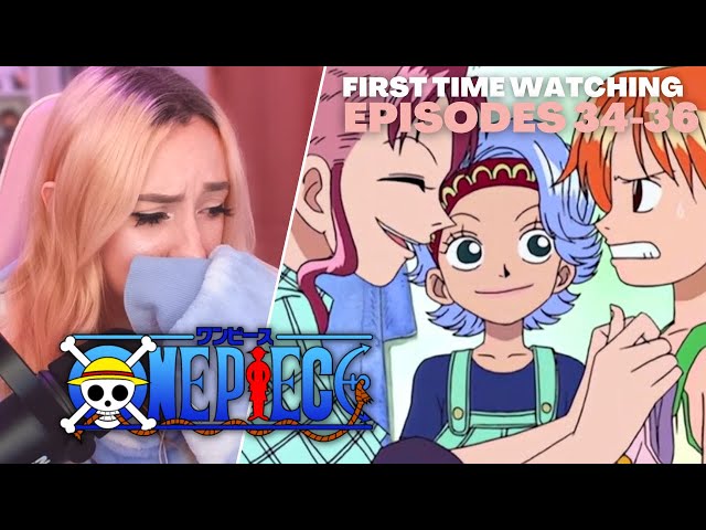 NAMI'S BACKSTORY 😭 | One Piece Episode 34, 35 & 36 Reaction