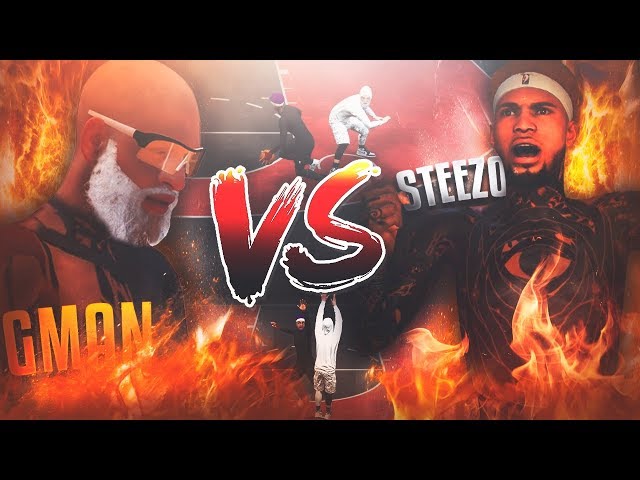 STEEZO VS GMAN NBA 2K19! BEST ISO PLAYERS MATCH UP ON THE 1v1 COURT! NBA 2K19