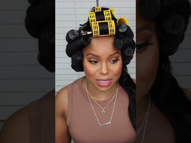 BEST CURLS ON A KINKY STRAIGHT WIG! #wiginstall #wigtutorial #wigreview #naturalhair #wigs