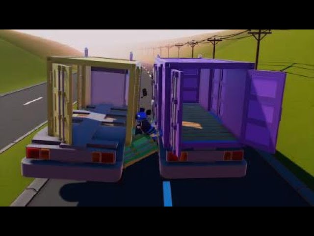 Crazy Gang Beasts Flying Truck Glitch!