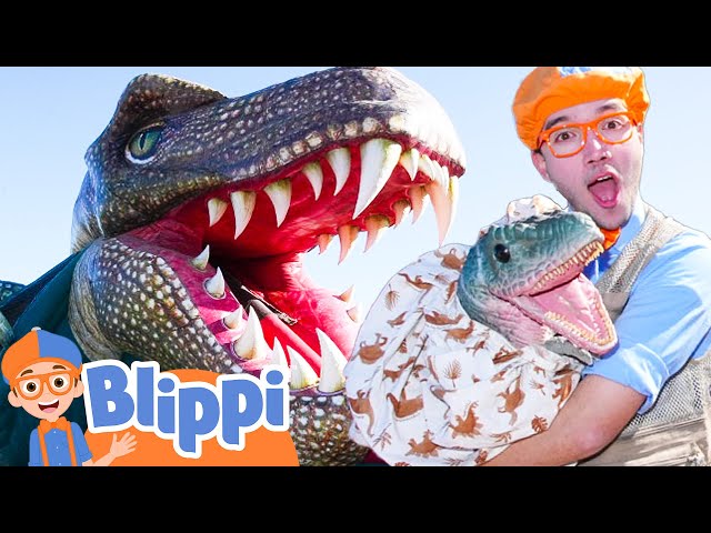 Blippi Learns About Baby Dinosaurs! Educational Videos for Kids