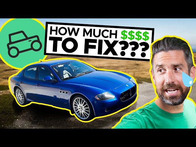 Taking the Maserati Quattroporte to a Ferrari Mechanic cost HOW MUCH?