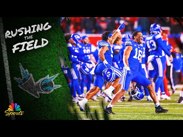 Kansas Jayhawks vs. BYU Cougars Week 12 college football preview | Rushing the Field | NBC Sports