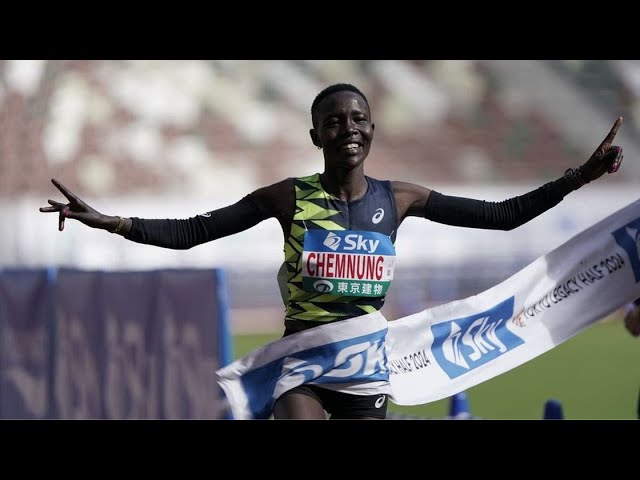 Loice Chemnung  Leads the 2024 three-runway system 10km international race in Hong Kong Podium sweep