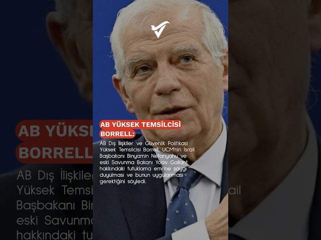 AB Yüksek Temsilcisi Borrell: #shortsvideo #shortvideo #shorts #short