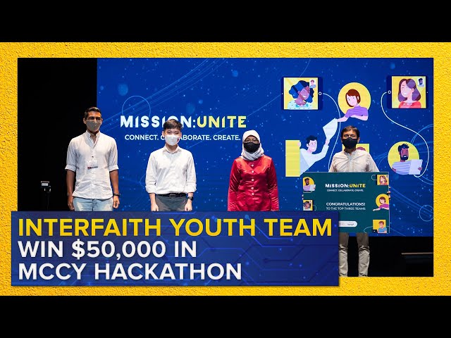 Interfaith Youth Team Win $50,000 at MCCY Hackathon