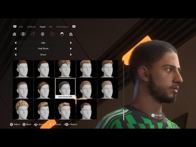 EA SPORTS FC 25 Create a Player has some changes