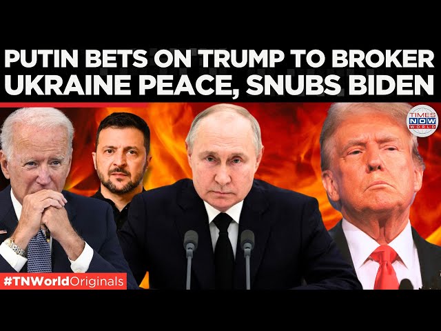 Putin Signals Trump as the Key to Ukraine Peace, Snubbing Biden | Times Now World