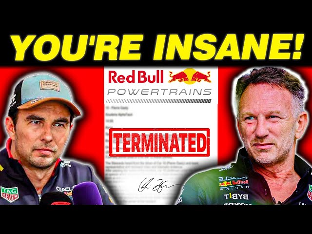 Sergio Perez STUNNED by Red Bull's Unexpected MOVE After Contract LEAKS!