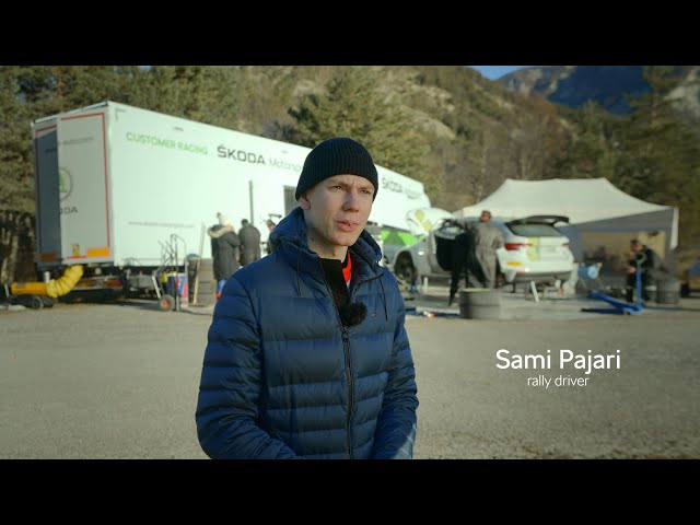 Sami Pajari before Rallye Monte-Carlo 2023