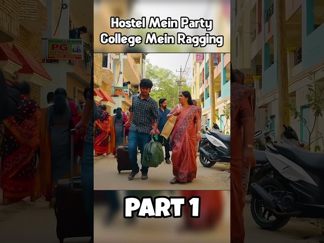 [Part 1] hostel में पार्टी college में रैगिंग | Movie Explained In Hindi | #shorts