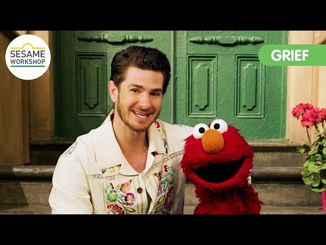 Andrew Garfield and Elmo Explain Grief | Sesame Workshop