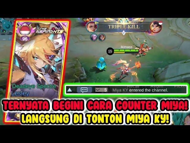 CARA COUNTER MIYA! LANING PHASE DAN HERO MAGE INI TERNYATA COUNTER MIYA! | Top Global Lesley Build