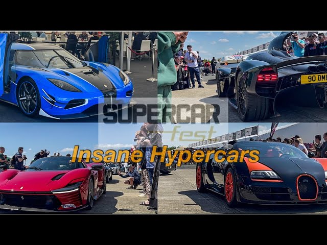 Supercar Fest 2023! Hypercar Insanity, Supercar Runway Demonstrations, LBWK Unveil Sywell Aerodrome