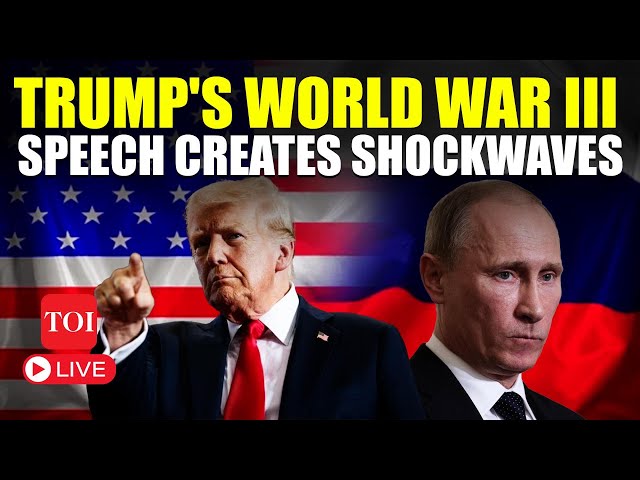 LIVE | Trump's Surprise World War III Speech After Putin's Nuclear Order | Watch