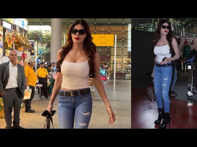 Sherlyn Chopra Spotted At Airport