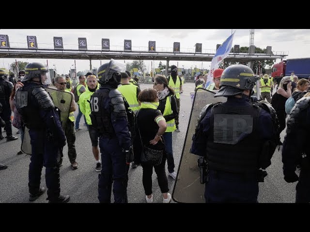 Yellow vests Act 32: free toll operation with Drouet / Rodrigues